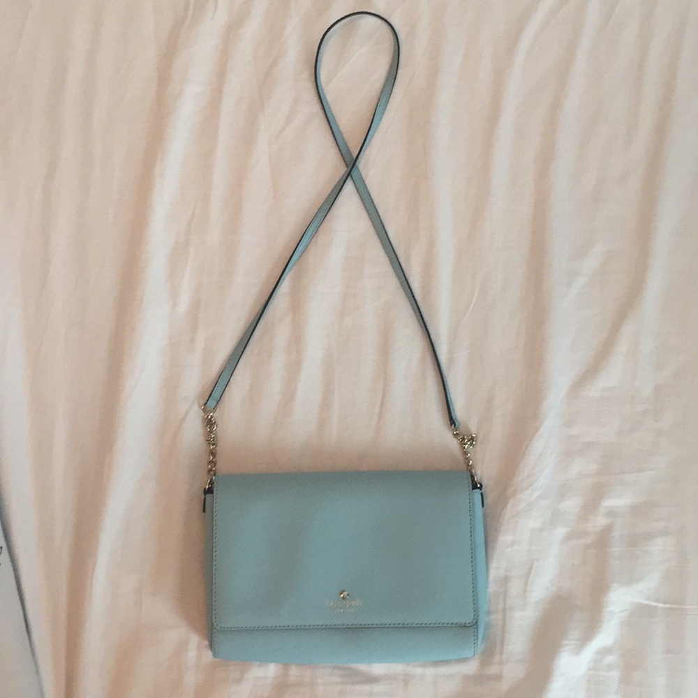 Kate spade light blue purse
